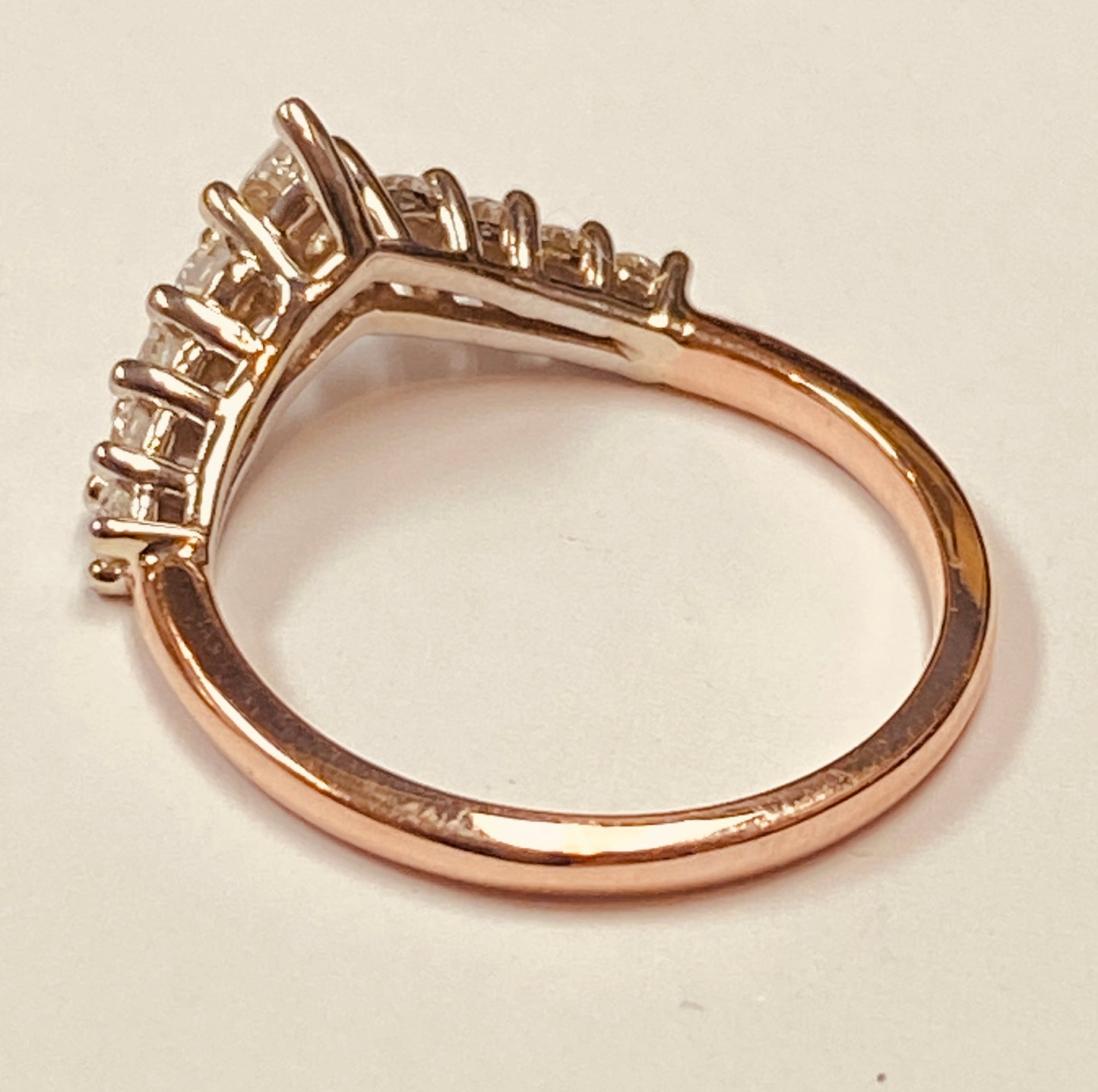 14K Rose & White Gold 1.35cttw Custom Diamond Ring