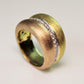 18k Tri-Color Gold Ring .32cttw Diamonds