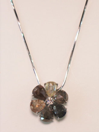 RAHAMINOV 18K Diamond Rough Necklace