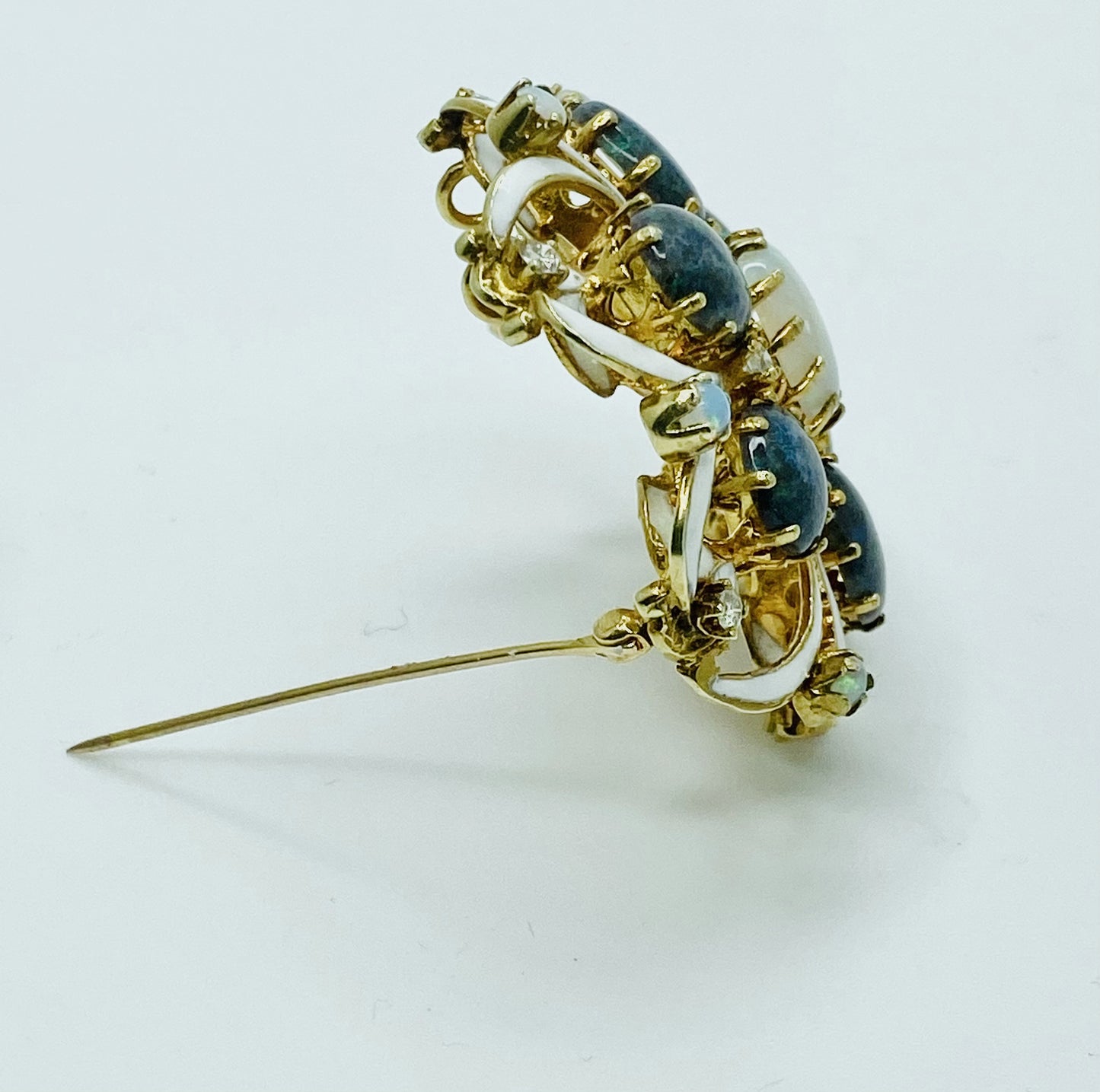 14K Opal Brooch/Pendant VINTAGE