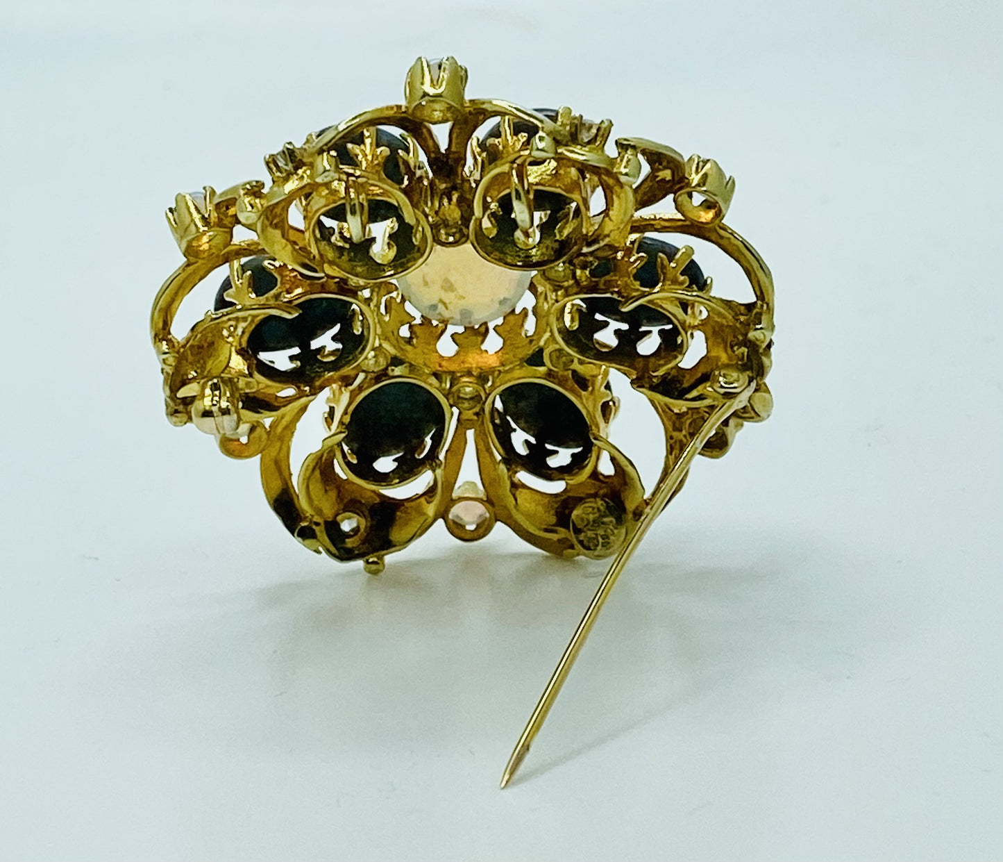 14K Opal Brooch/Pendant VINTAGE