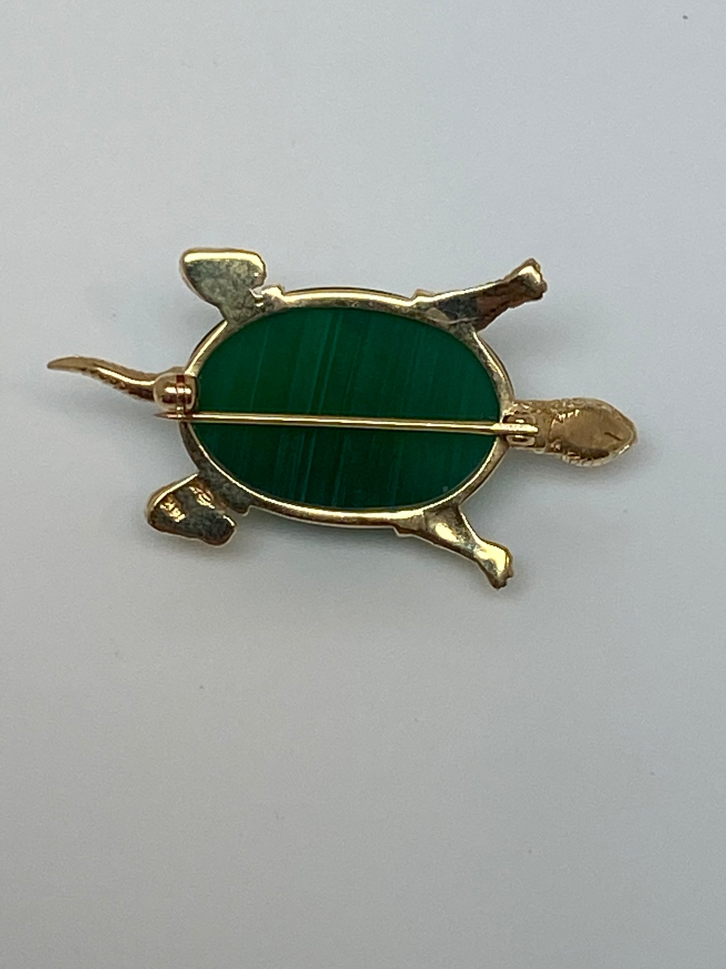 14K Turtle Brooch (Vintage)