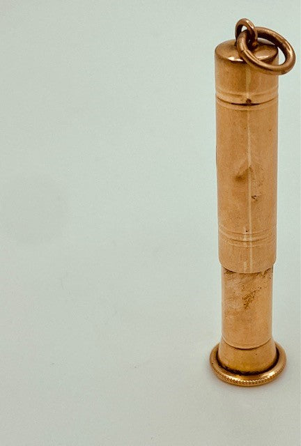 9K Rose Gold Art Deco Cigar Piercer