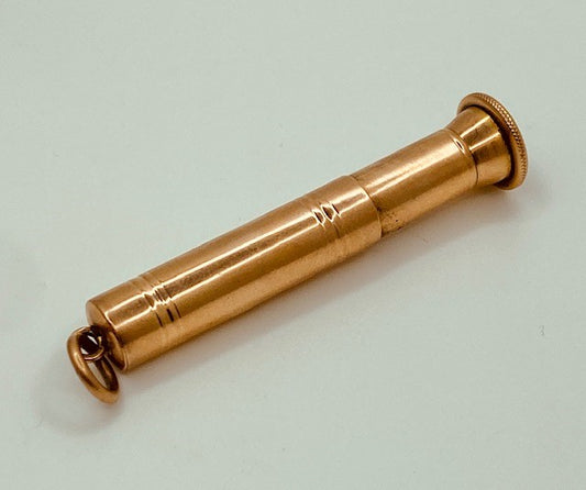 9K Rose Gold Art Deco Cigar Piercer
