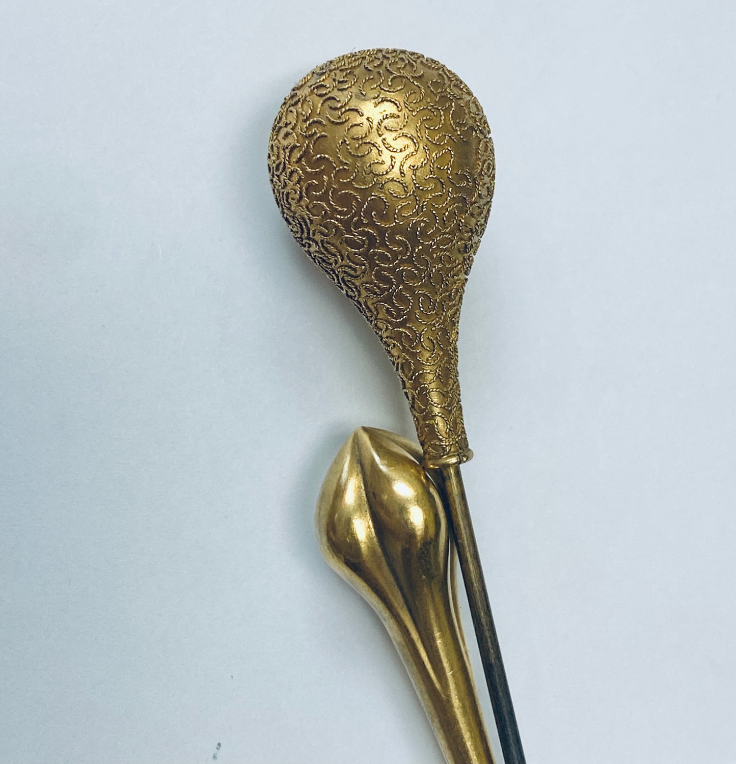 SOLD Vintage Gold Tone Hat Pins
