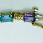 14K Multi-Color Gemstone Bracelet