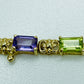 14K Multi-Color Gemstone Bracelet