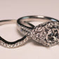 18K Semi-Mount Diamond Ring and Band SET