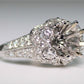 18K Semi-Mount Diamond Engagement Ring