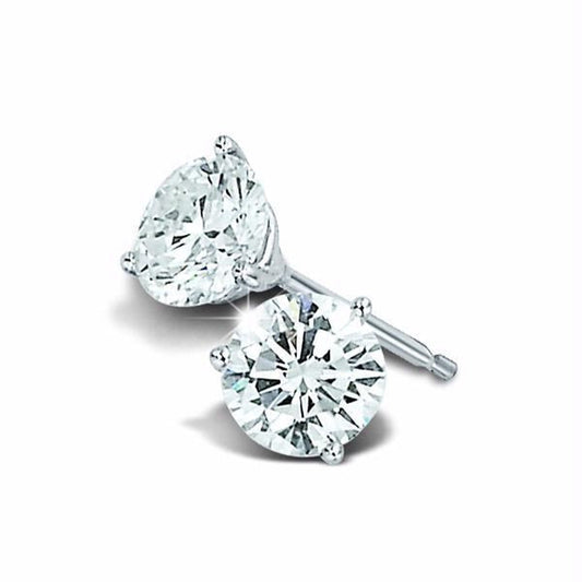 1.33 cttw Diamond Stud Earrings