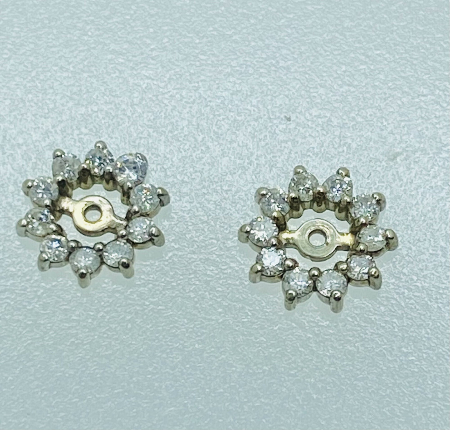 14K Diamond Earring Jackets