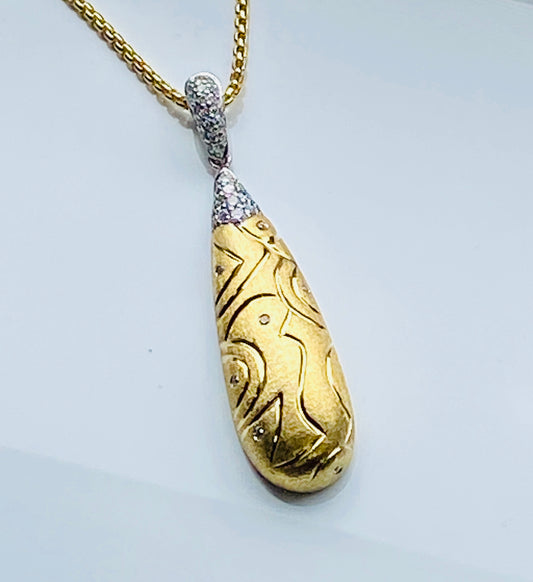18K Raymond Hak Couture Diamond Necklace