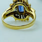 Tanzanite and Diamond Ring