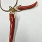 14K Red Coral Necklace