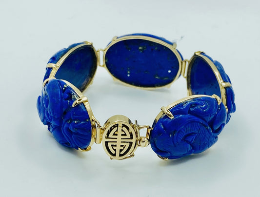 Lapis Lazuli Bracelet  VINTAGE