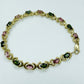 14K Tourmaline Bracelet