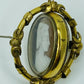 ANTIQUE Victorian Mourning Brooch Circa 1880s