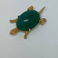 14K Turtle Brooch (Vintage)