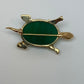 14K Turtle Brooch (Vintage)