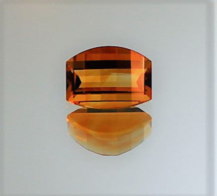 5.25ct Fantasy Cut Citrine Gemstone