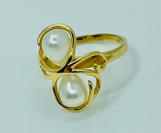 14K Pearl Ring