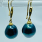 Tahitian Black Pearl Earrings