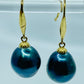 Tahitian Black Pearl Earrings