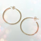 14K Gold Hoop Earring