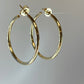 14K Gold Hoop Earring