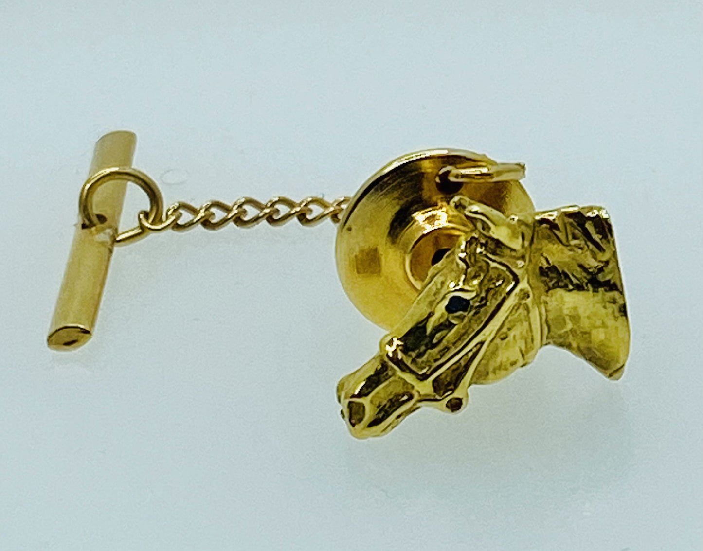 14K Horse Head Tie Tack