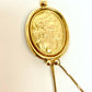 18K Italian Vintage Cameo Stick Pin