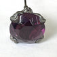 SOLD  Vintage Amethyst Glass Hat Pin