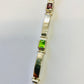 Sterling Silver Topaz, Citrine, Peridot & Amethyst Bracelet
