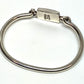 Sterling Silver and Enamel Bangle Bracelet